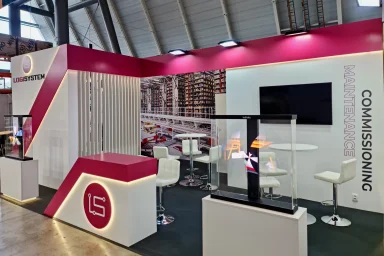 Modular exhibition stand for European trade fair